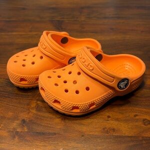 Crocs, light orange size C6